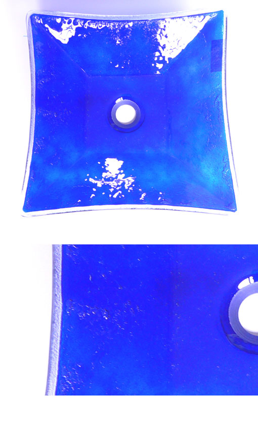 Stunning Handmade Fusion Glass Basin