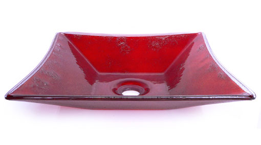 Stunning Handmade Fusion Glass Basin