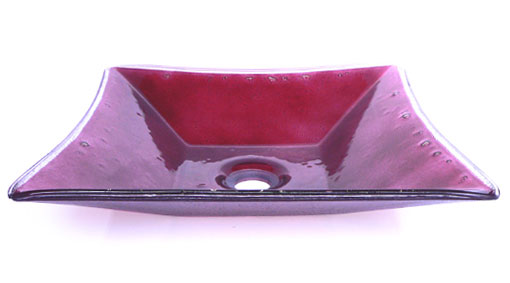 Stunning Handmade Fusion Glass Basin