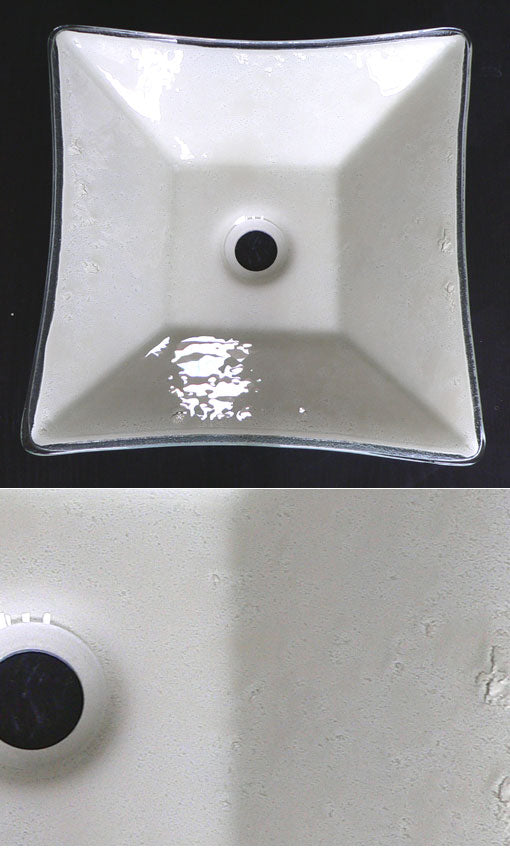 Stunning Handmade Fusion Glass Basin