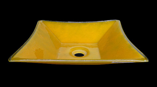 Stunning Handmade Fusion Glass Basin