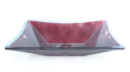 Stunning Handmade Fusion Glass Basin