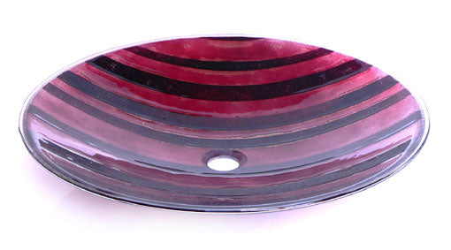 Stunning Handmade Fusion Glass Basin