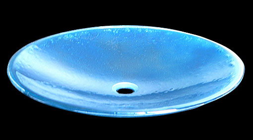 Stunning Handmade Fusion Glass Basin