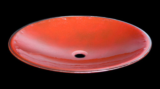 Stunning Handmade Fusion Glass Basin