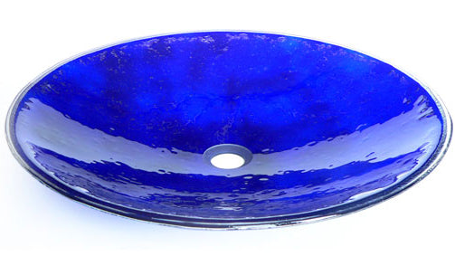 Stunning Handmade Fusion Glass Basin