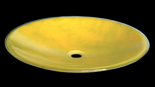 Stunning Handmade Fusion Glass Basin