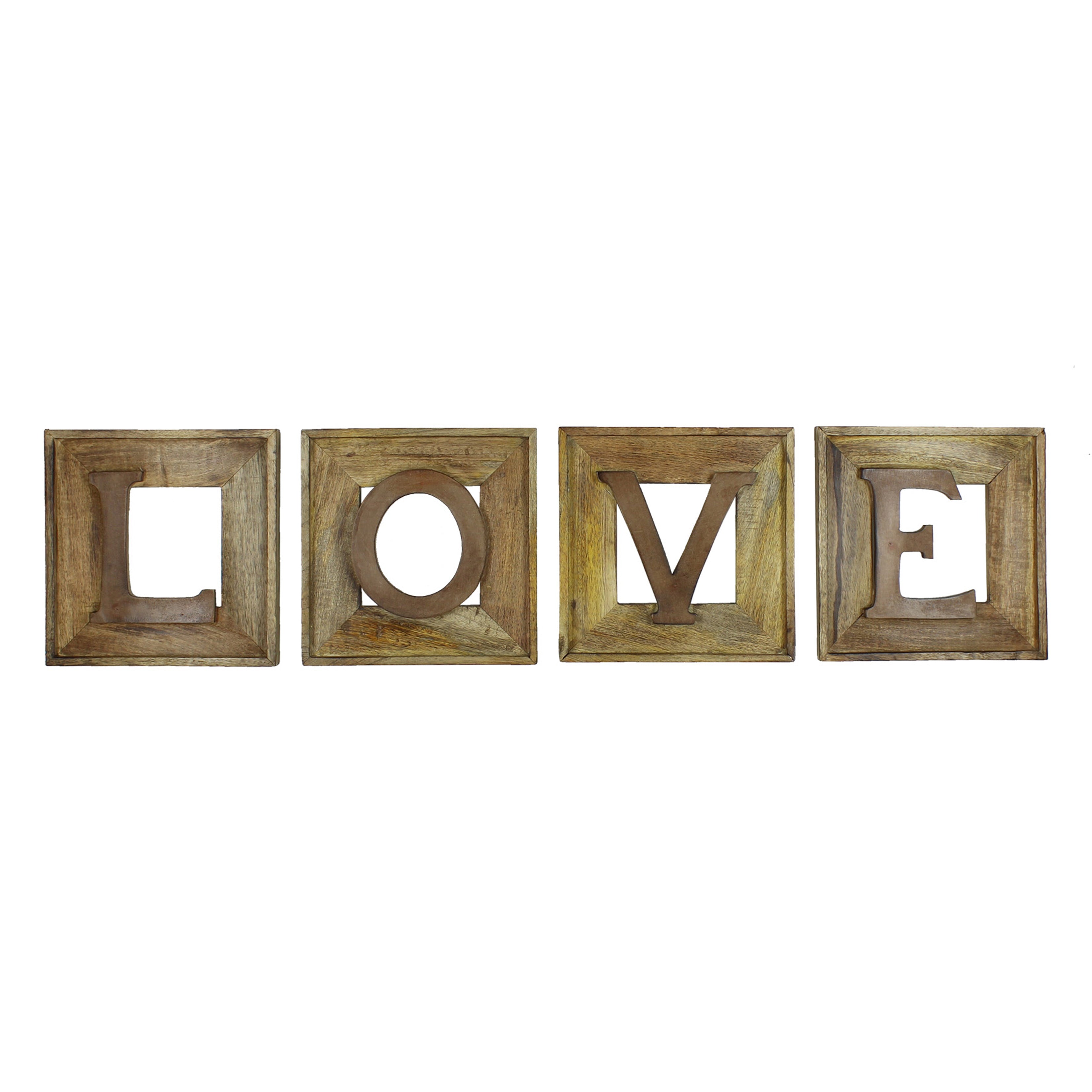 Wooden Love Wall Plaques