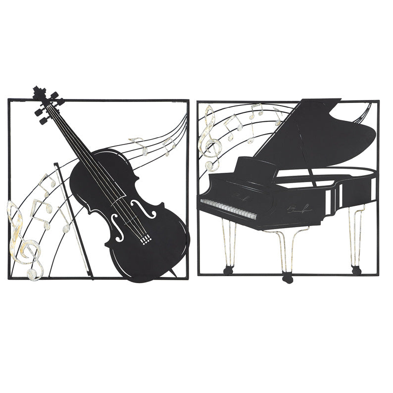 Music Lovers Metal Wall Art