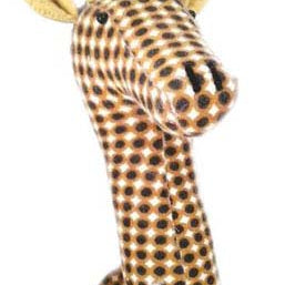 Spotted Giraffe Head Wall Mount