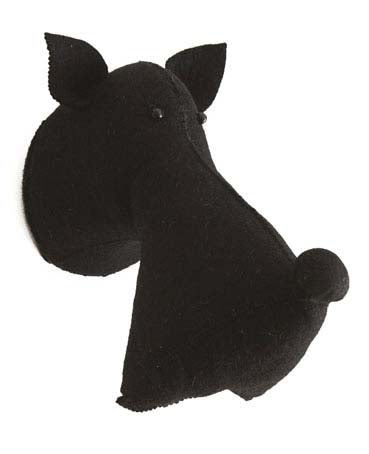 Scottie Dog Head Wall Mount