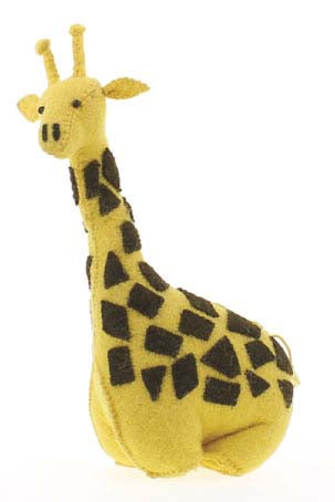 Felt Giraffe Bookend Or Doorstop