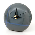 Funky Small Disc Glass Table Clock