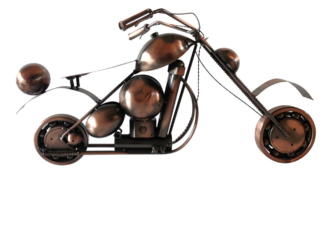 Extra Large Statement Motorbike Made From Nuts and Bolts (and Other Bits!)