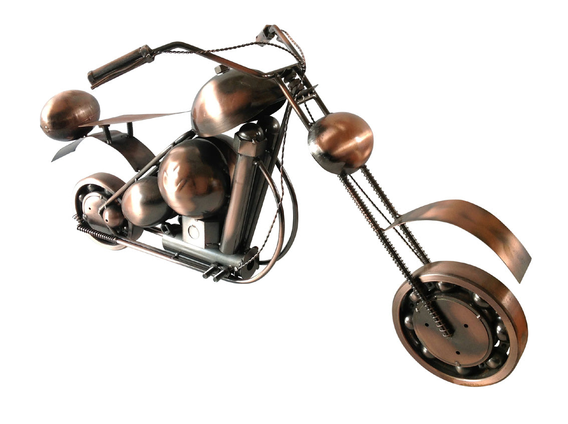Extra Large Statement Motorbike Made From Nuts and Bolts (and Other Bits!)