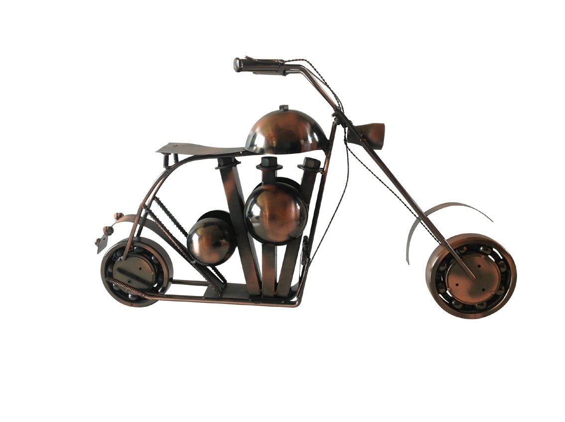 Extra Large Statement Motorbike Made From Nuts and Bolts (and Other Bits!)