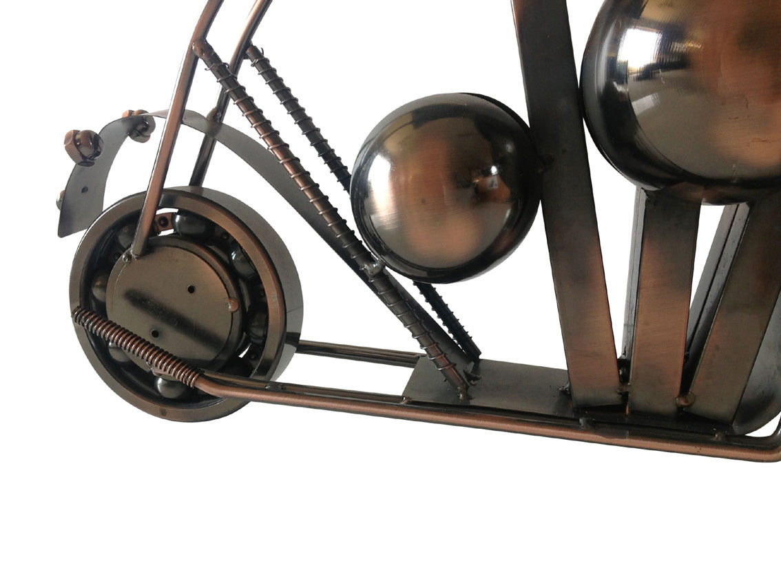 Extra Large Statement Motorbike Made From Nuts and Bolts (and Other Bits!)