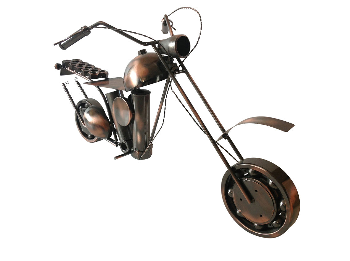 Extra Large Statement Motorbike Made From Nuts and Bolts (and Other Bits!)