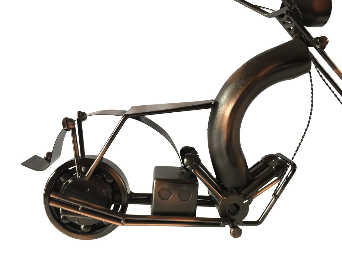 Extra Large Statement Motorbike Made From Nuts and Bolts (and Other Bits!)