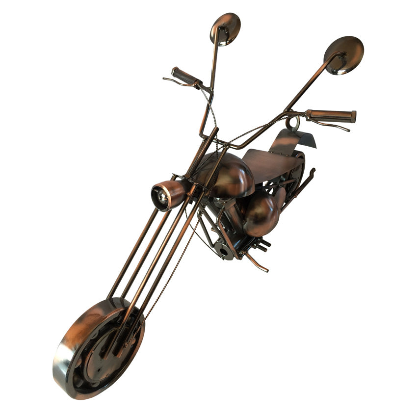 Extra Large Statement Motorbike Made From Nuts and Bolts (and Other Bits!)