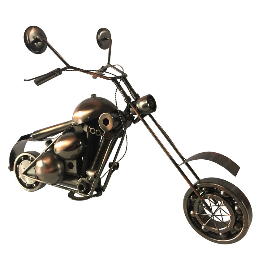 Extra Large Statement Motorbike Made From Nuts and Bolts (and Other Bits!)