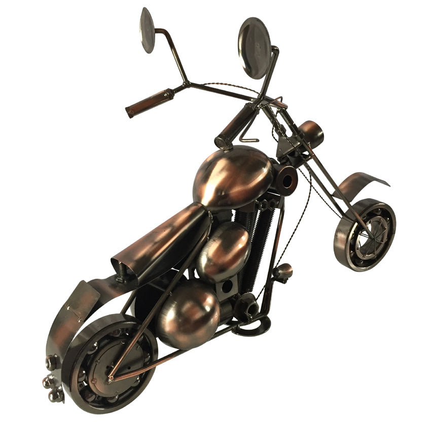 Extra Large Statement Motorbike Made From Nuts and Bolts (and Other Bits!)