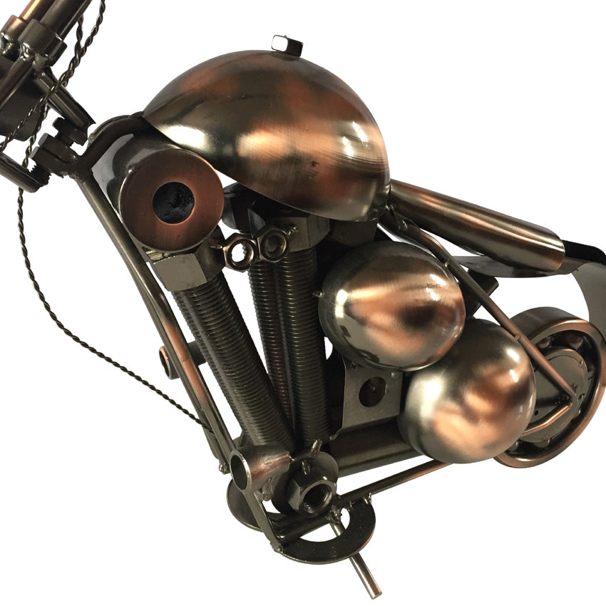 Extra Large Statement Motorbike Made From Nuts and Bolts (and Other Bits!)