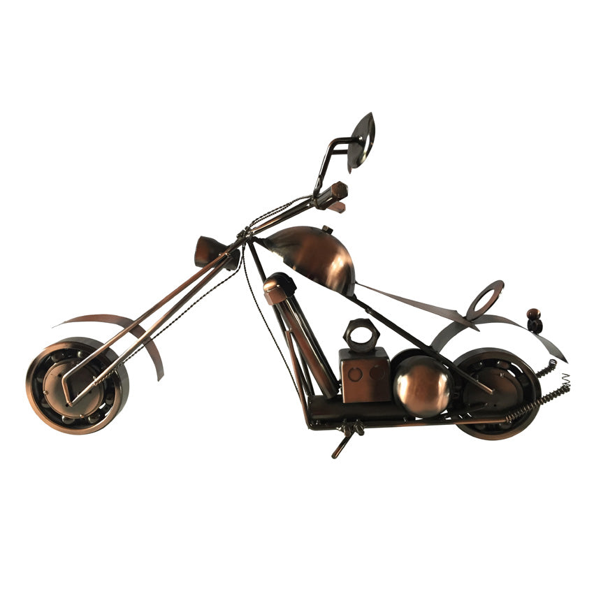 Extra Large Statement Motorbike Made From Nuts and Bolts (and Other Bits!)