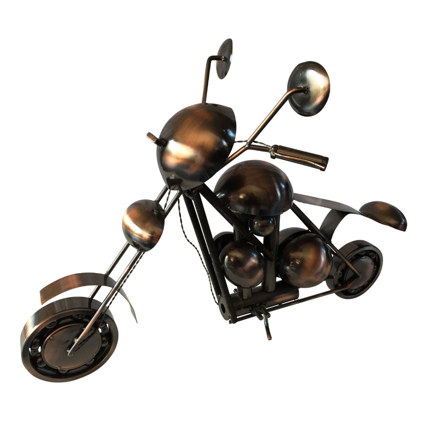 Extra Large Statement Motorbike Made From Nuts and Bolts (and Other Bits!)