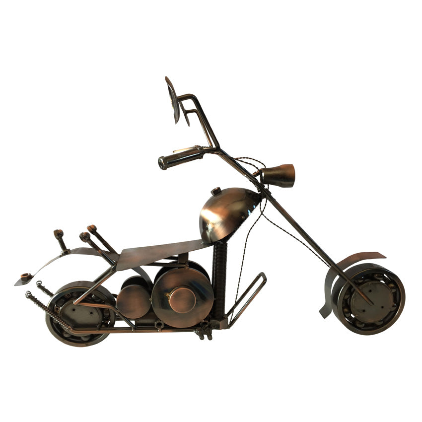 Extra Large Statement Motorbike Made From Nuts and Bolts (and Other Bits!)