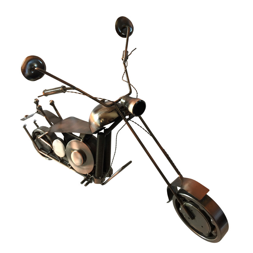 Extra Large Statement Motorbike Made From Nuts and Bolts (and Other Bits!)