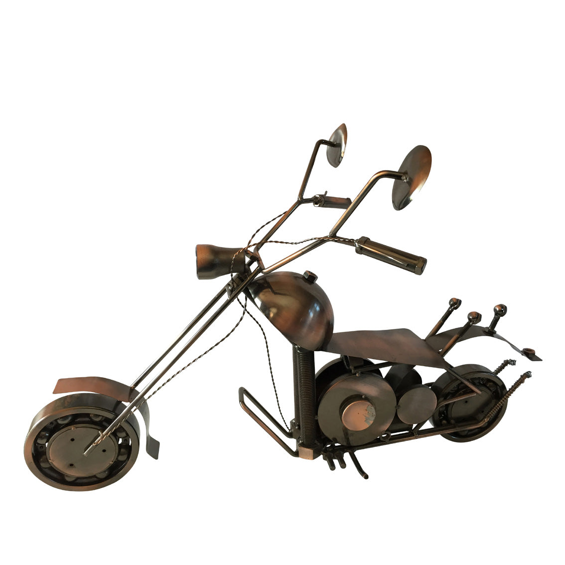 Extra Large Statement Motorbike Made From Nuts and Bolts (and Other Bits!)