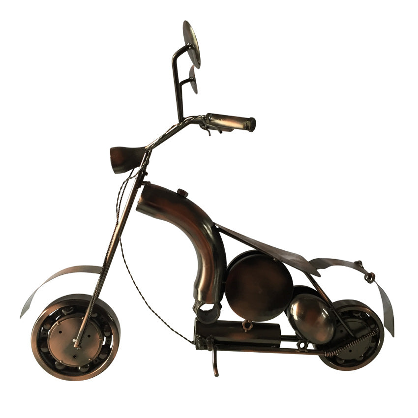 Extra Large Statement Motorbike Made From Nuts and Bolts (and Other Bits!)