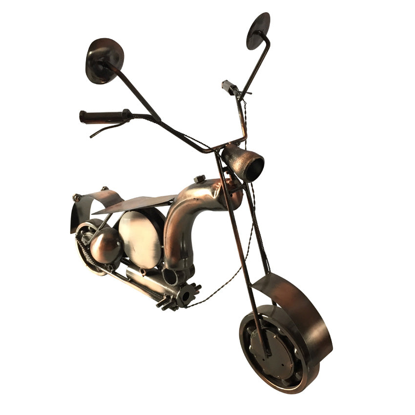 Extra Large Statement Motorbike Made From Nuts and Bolts (and Other Bits!)