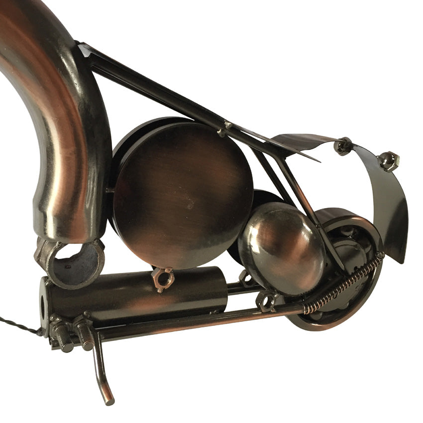 Extra Large Statement Motorbike Made From Nuts and Bolts (and Other Bits!)