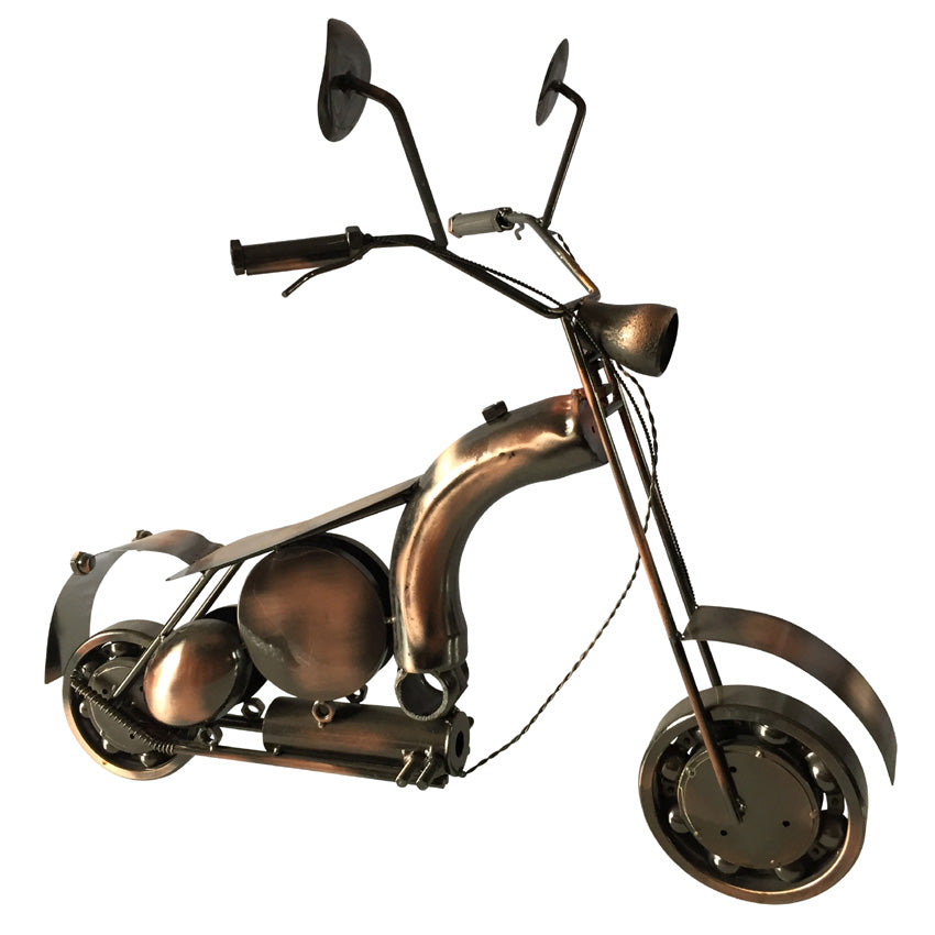 Extra Large Statement Motorbike Made From Nuts and Bolts (and Other Bits!)