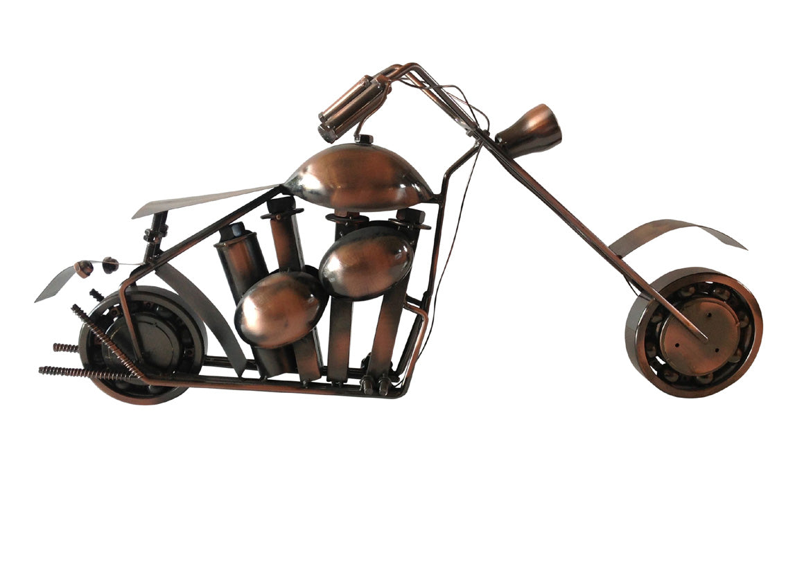 Extra Large Statement Motorbike Made From Nuts and Bolts (and Other Bits!)