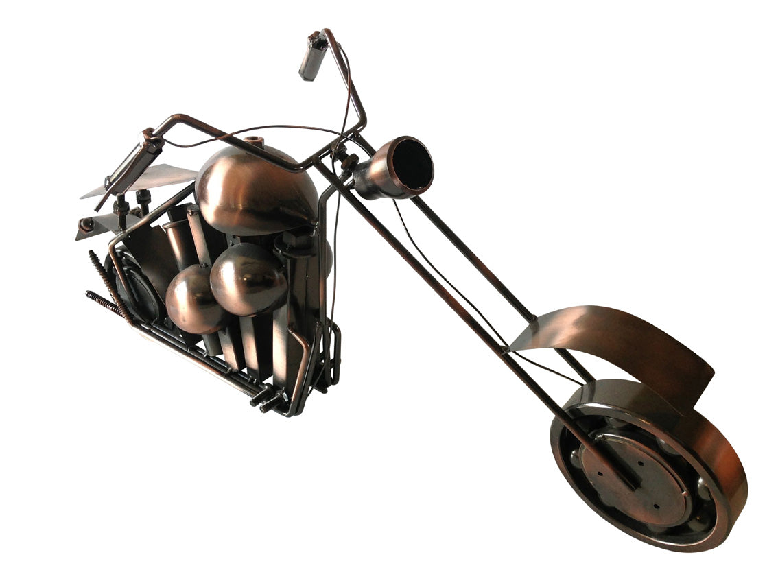 Extra Large Statement Motorbike Made From Nuts and Bolts (and Other Bits!)