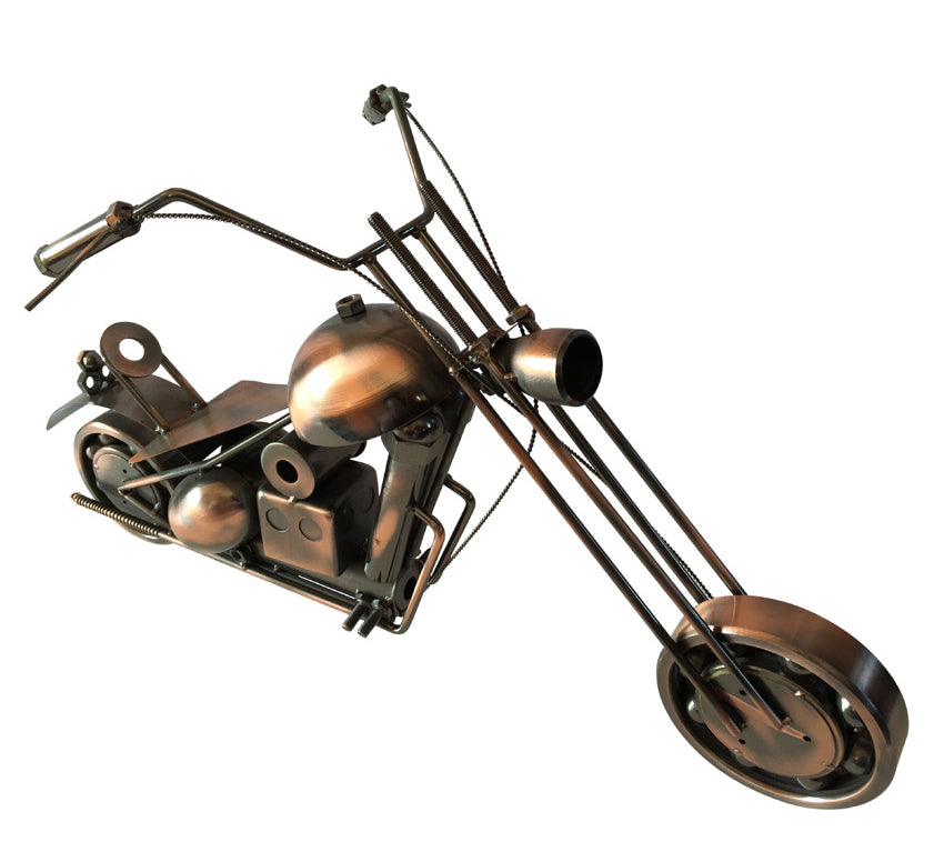 Extra Large Statement Motorbike Made From Nuts and Bolts (and Other Bits!)