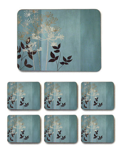 Allium 6 Coaster Set