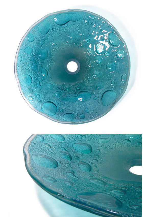 Stunning Handmade Fusion Glass Basin