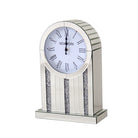 Sparkling Crushed Diamanté Table Clock