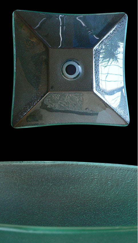 Stunning Handmade Fusion Glass Basin