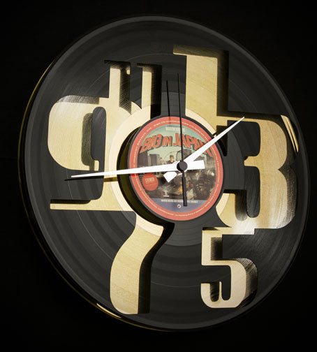 The Dispari Record Clock On Gold Record