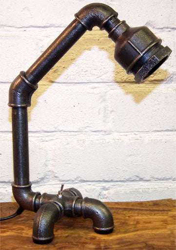 Funky Industrial Table Lamp