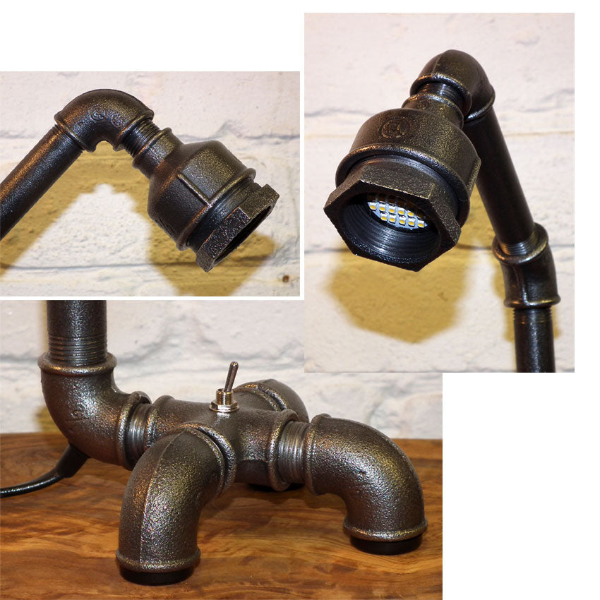 Funky Industrial Table Lamp