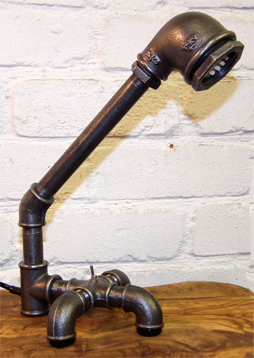 Funky Industrial Table Lamp