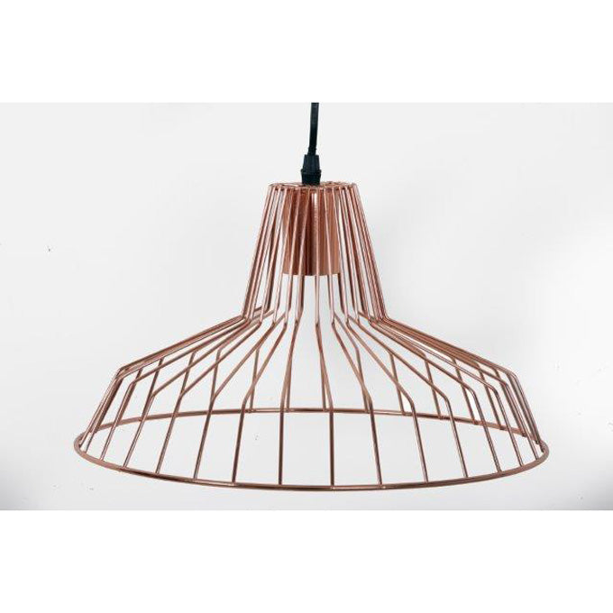 Stunning Copper Wire Pendant Light