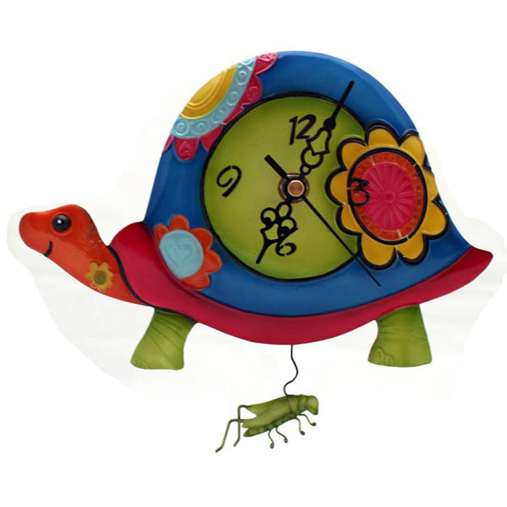 Colourful Tortoise Wall Clock