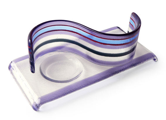 Fusion Glass S Design Soap Dispenser Stand